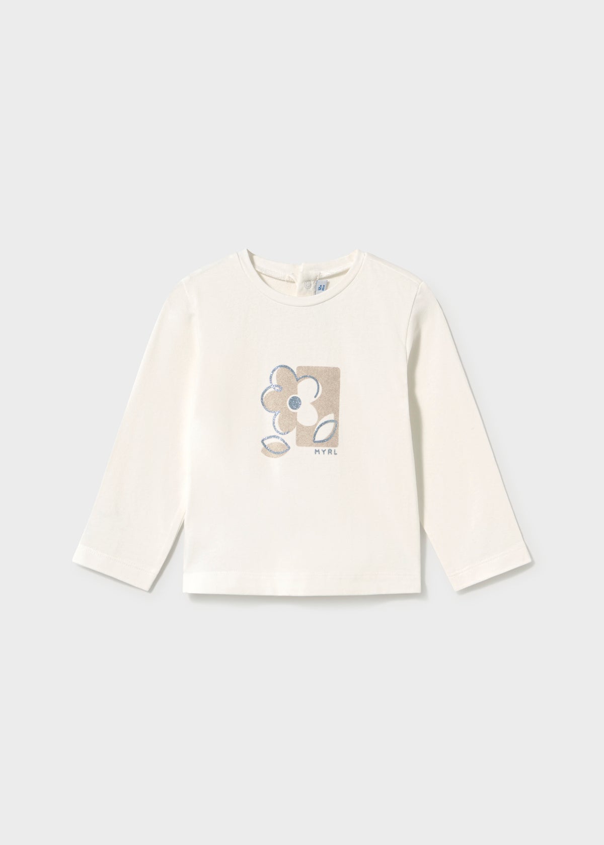 Camiseta básica serigrafía bebé