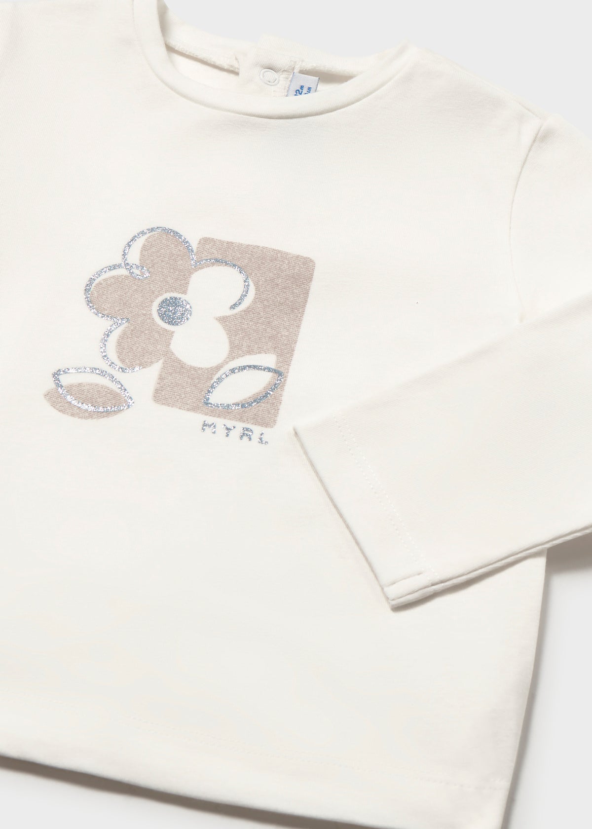 Camiseta básica serigrafía bebé