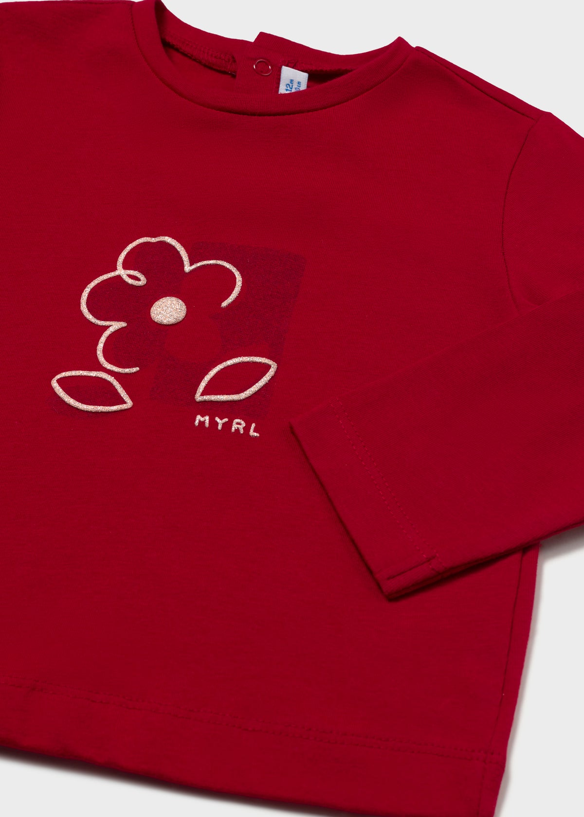 Camiseta básica serigrafía bebé