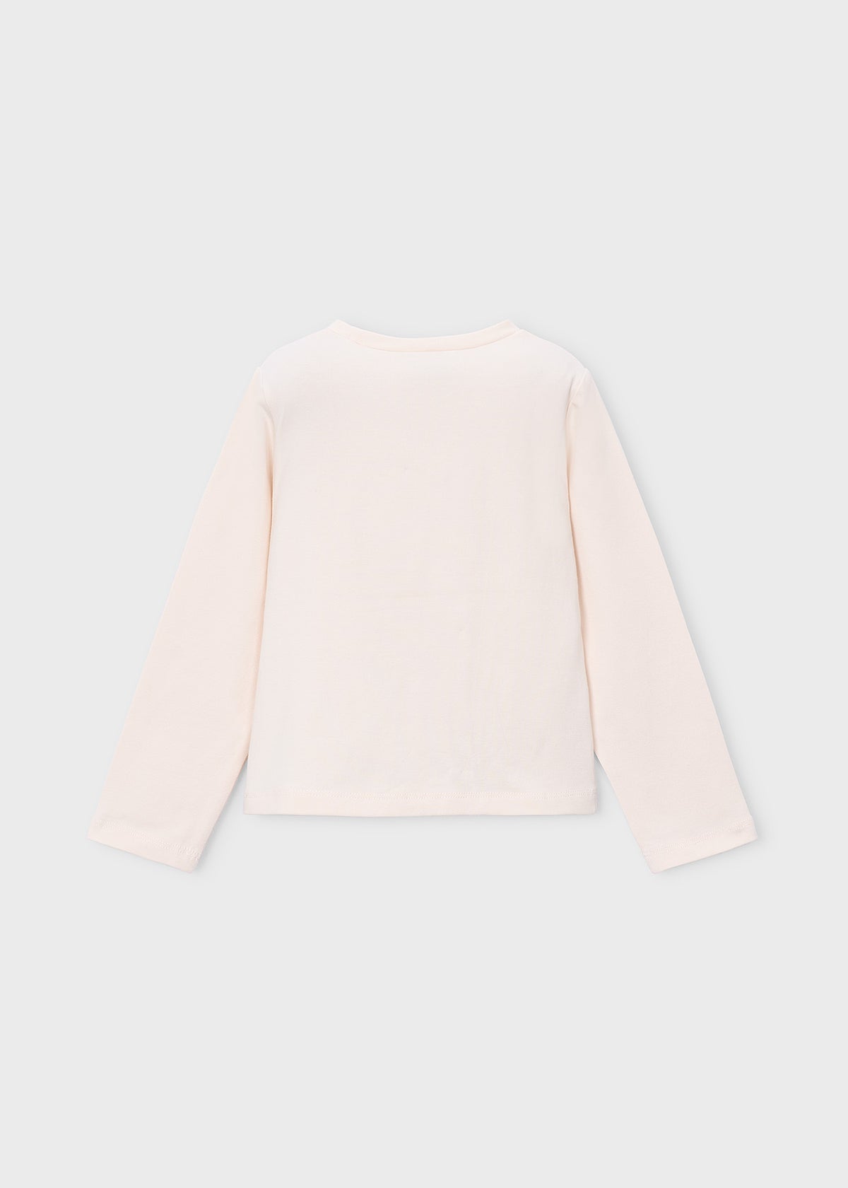 Camiseta básica flor niña