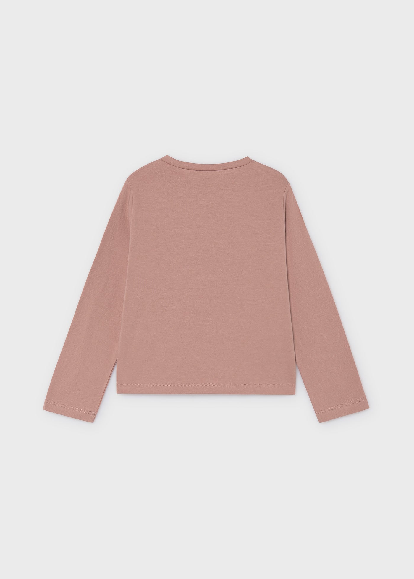 Camiseta básica flor niña
