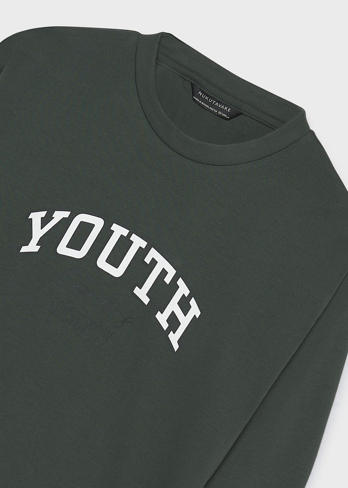 Camiseta letras básica chico