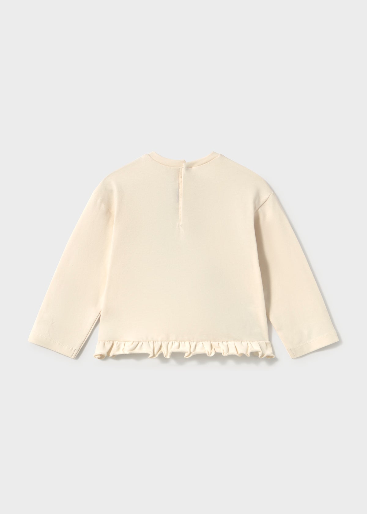 Camiseta interactiva volantes bebé