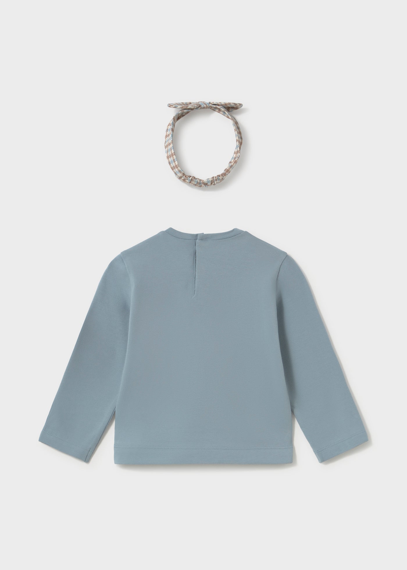 Camiseta con diadema bebé