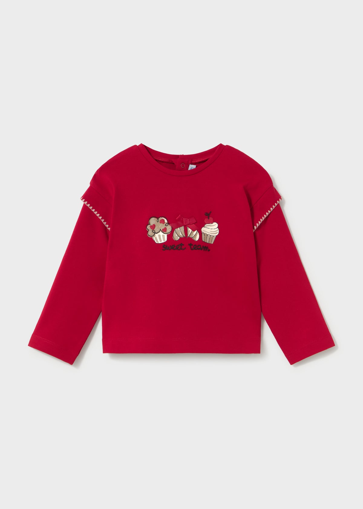 Camiseta bordada bebé