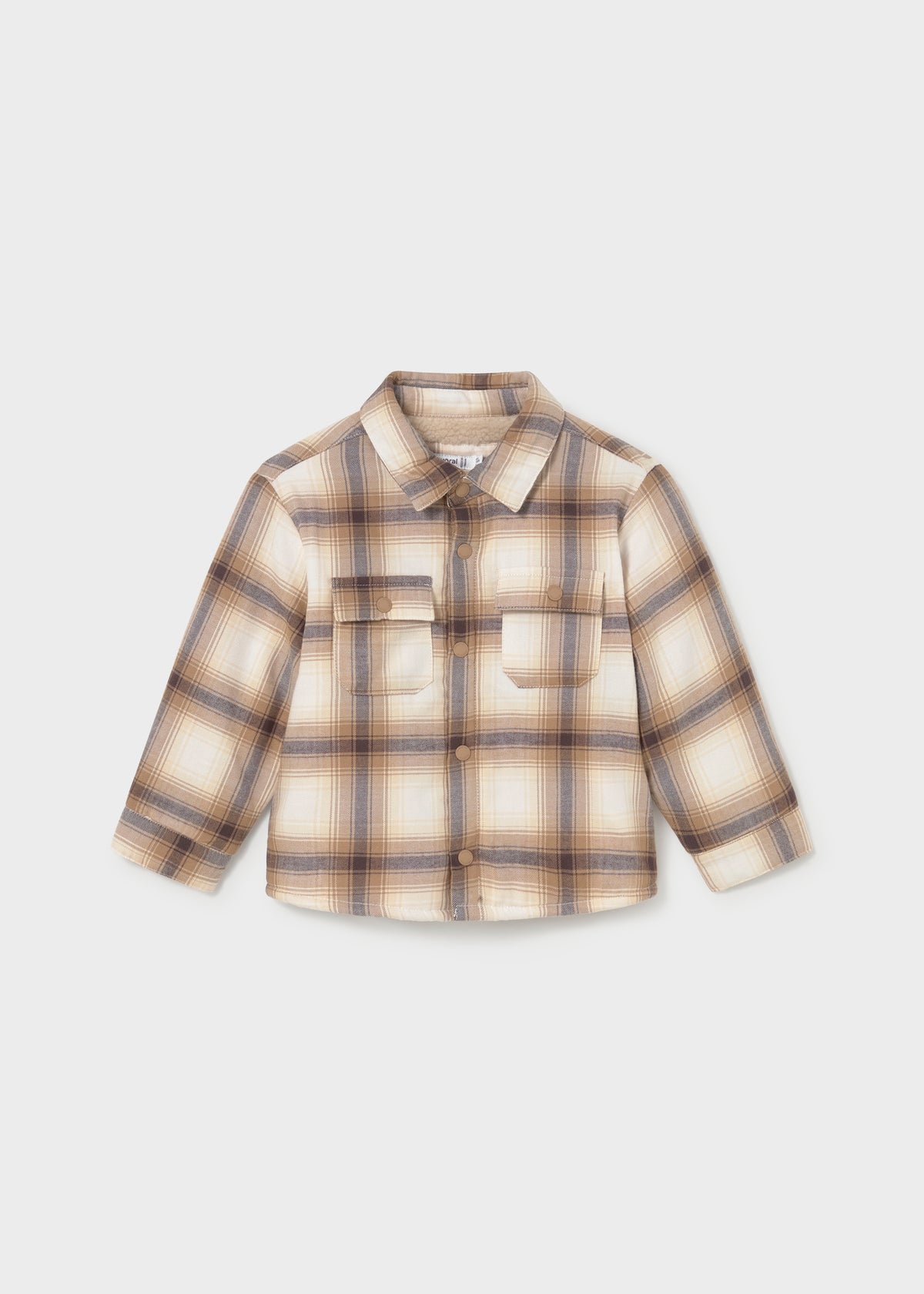 Sobrecamisa cuadros bebé