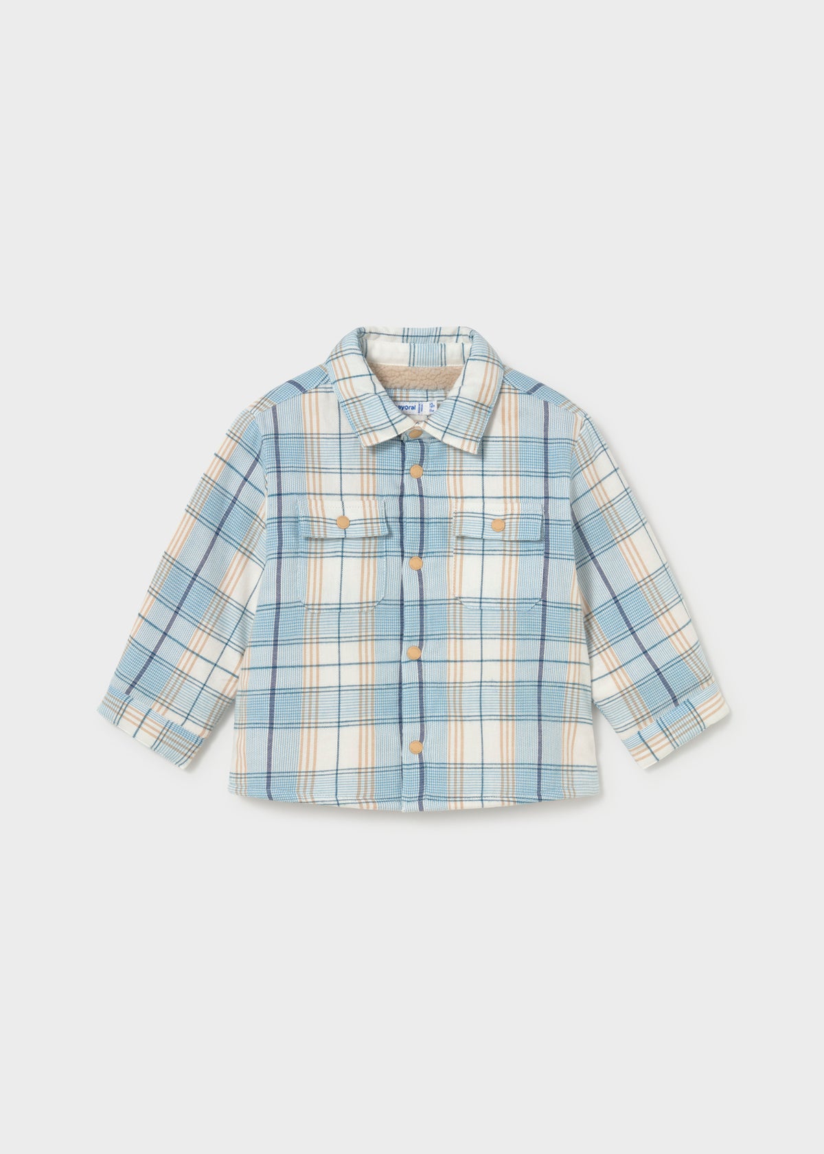 Sobrecamisa cuadros bebé