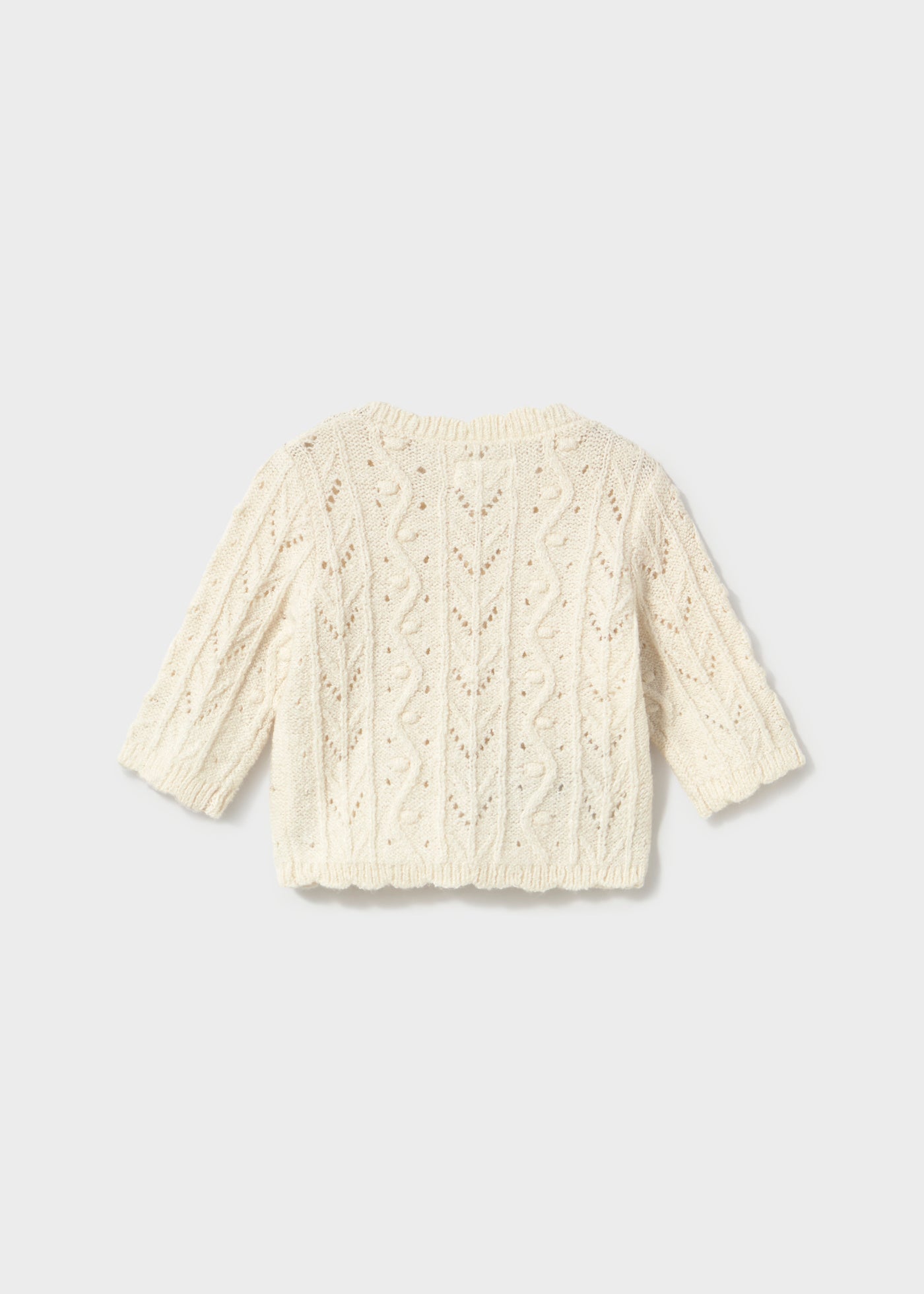 Rebeca tricot recién nacida