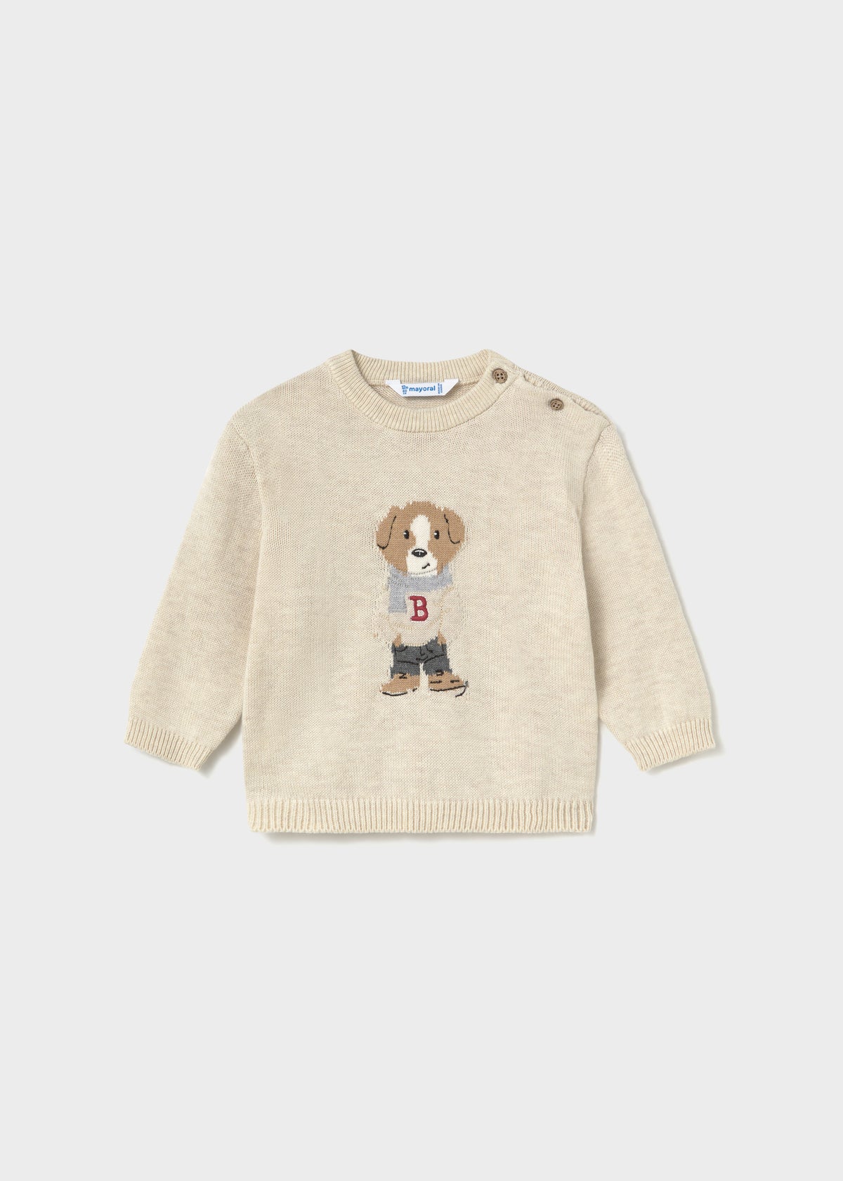 Jersey intarsia bebé