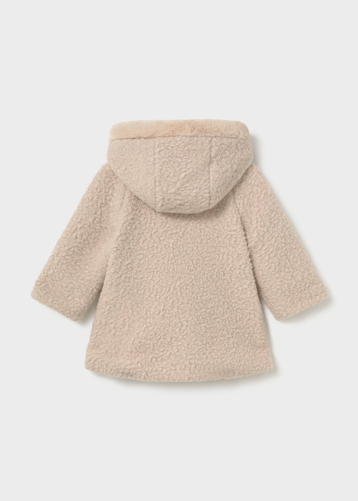 Fleece μπουφάν κουκούλα μωρό