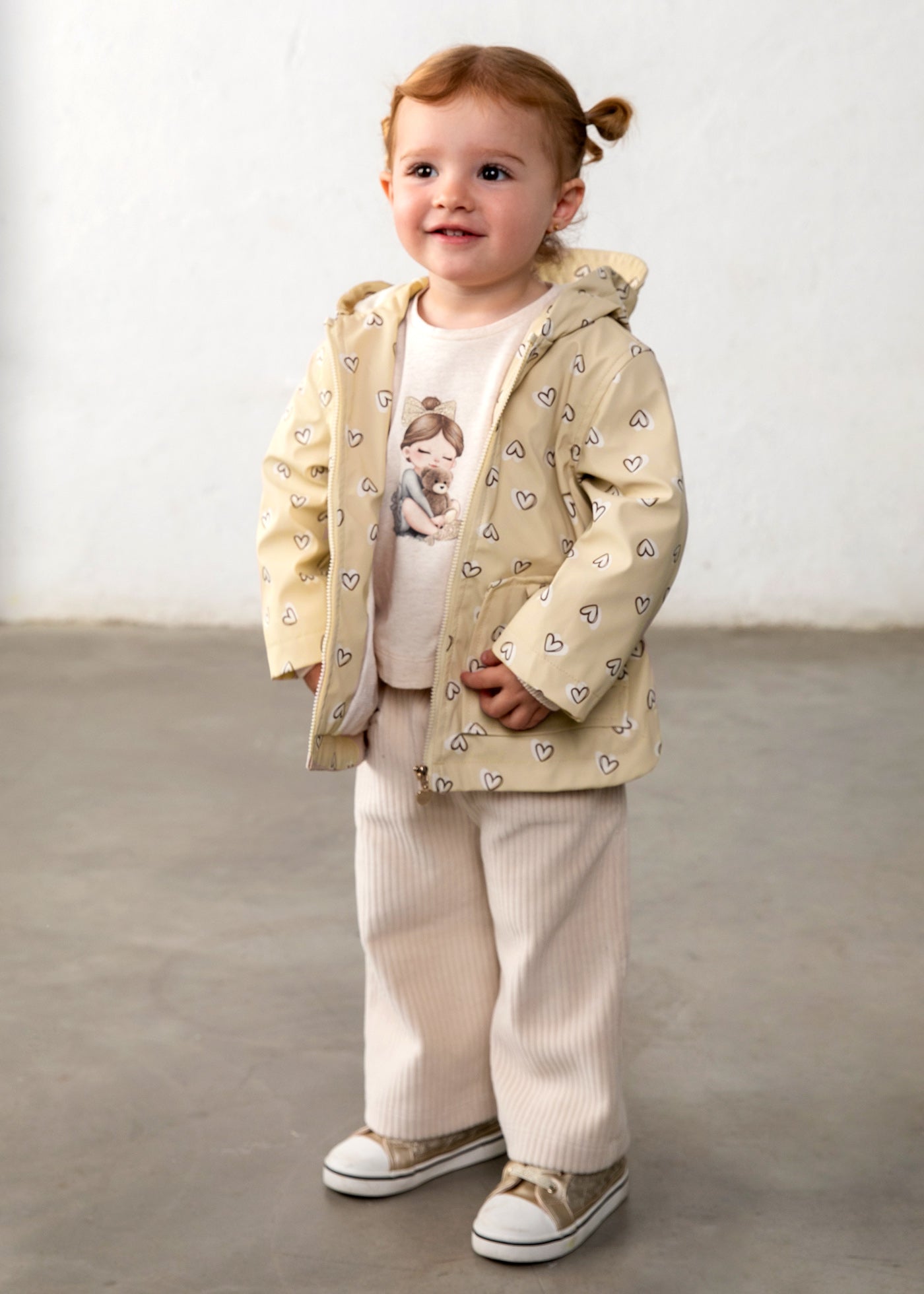 Chubasquero estampado bebé