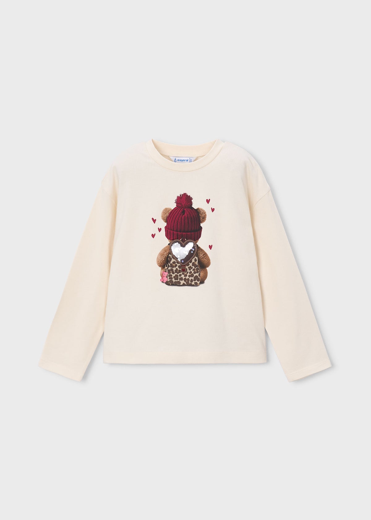 Camiseta oso niña