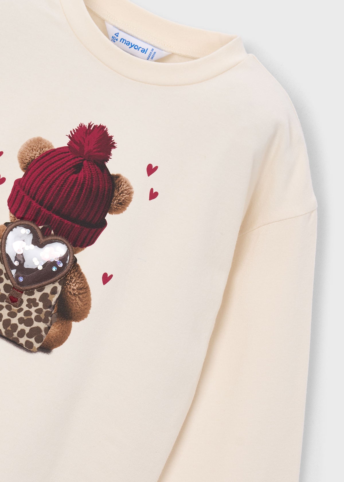 Camiseta oso niña