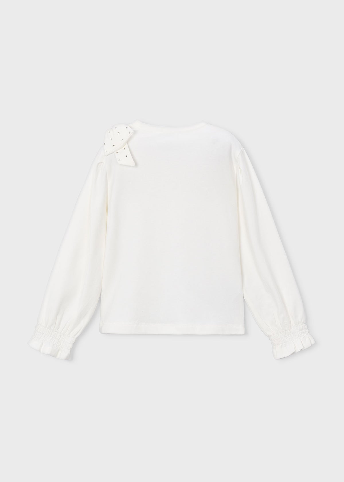Camiseta lazo niña