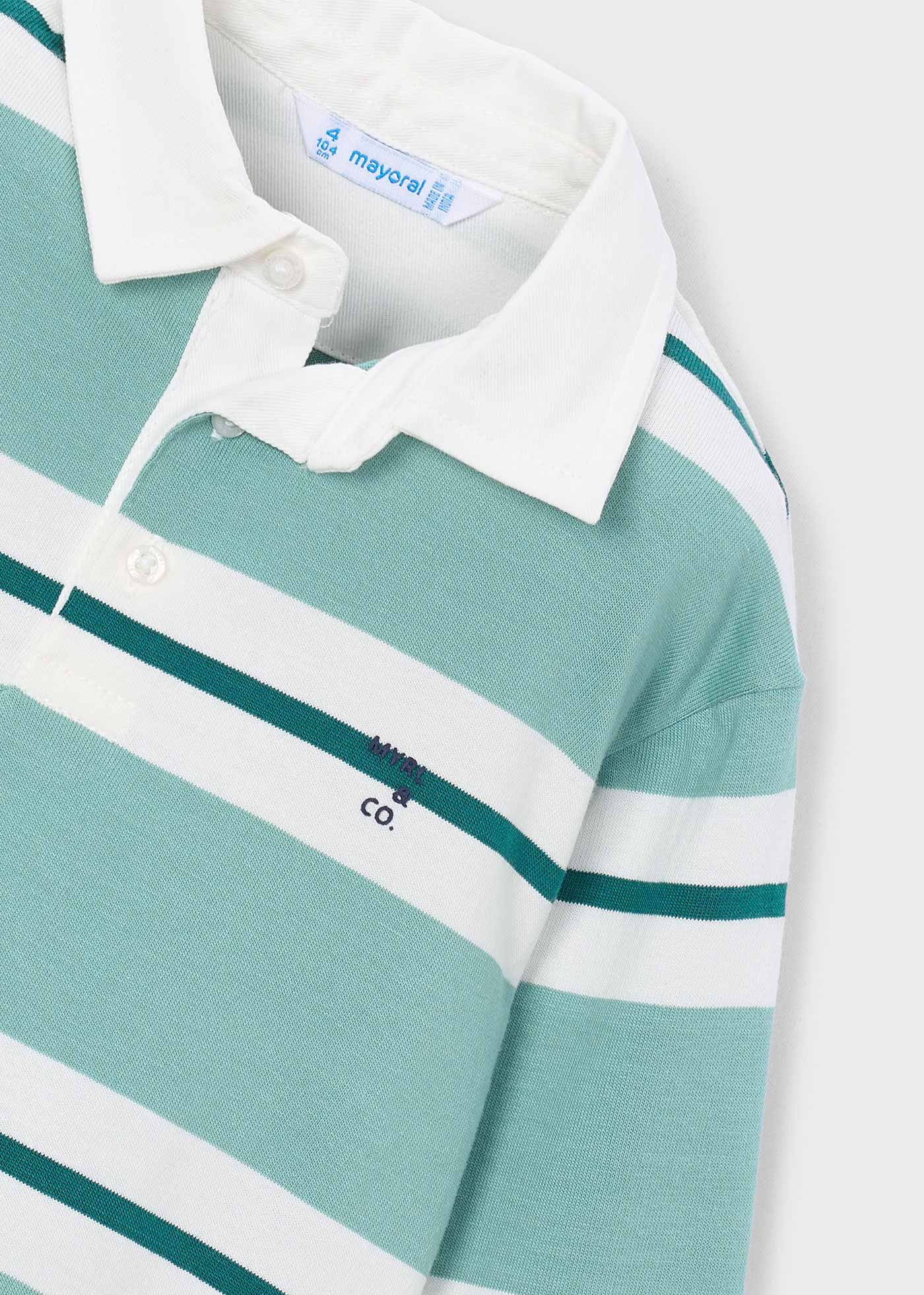 Polo rayas niño