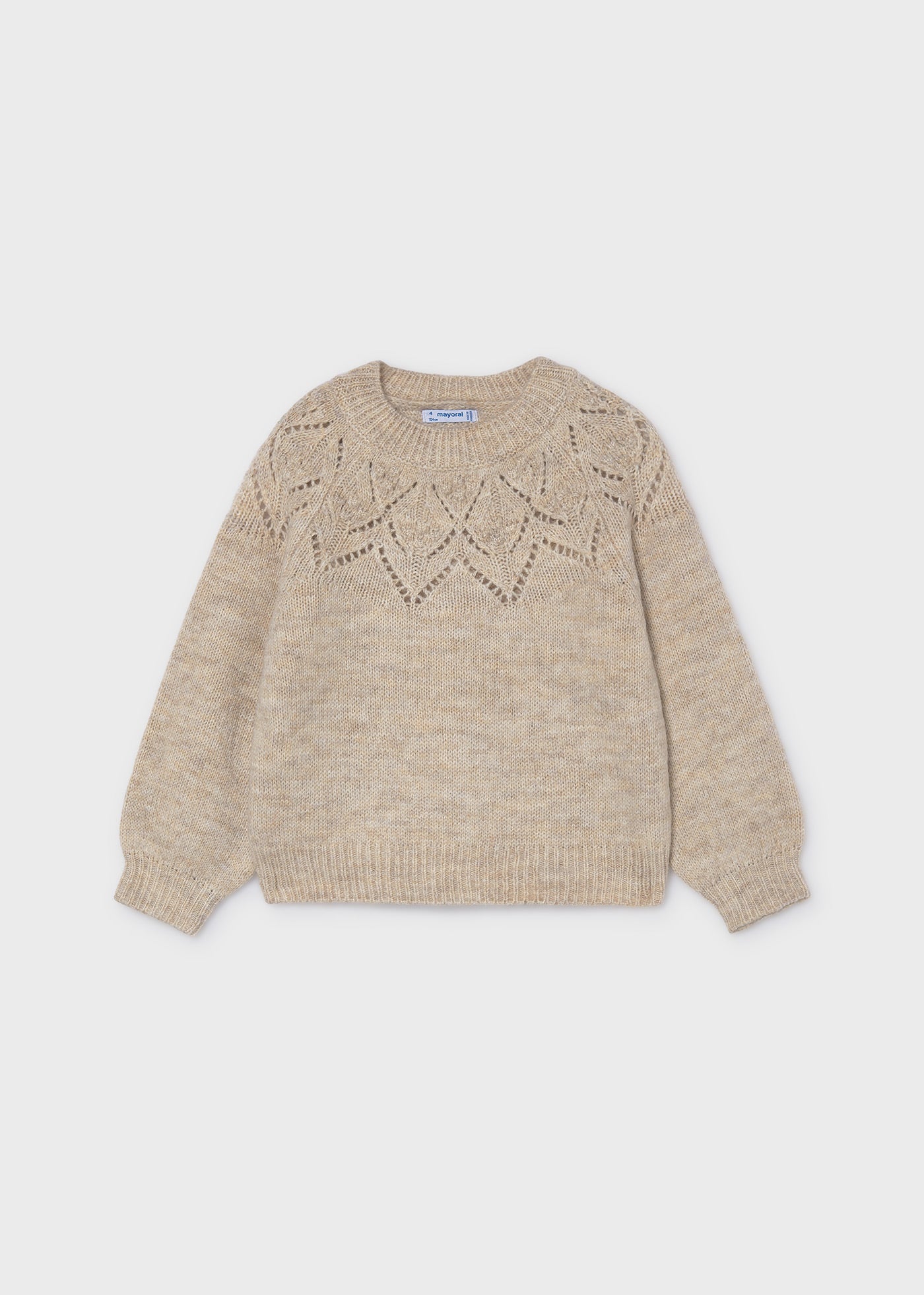 Jersey calado niña