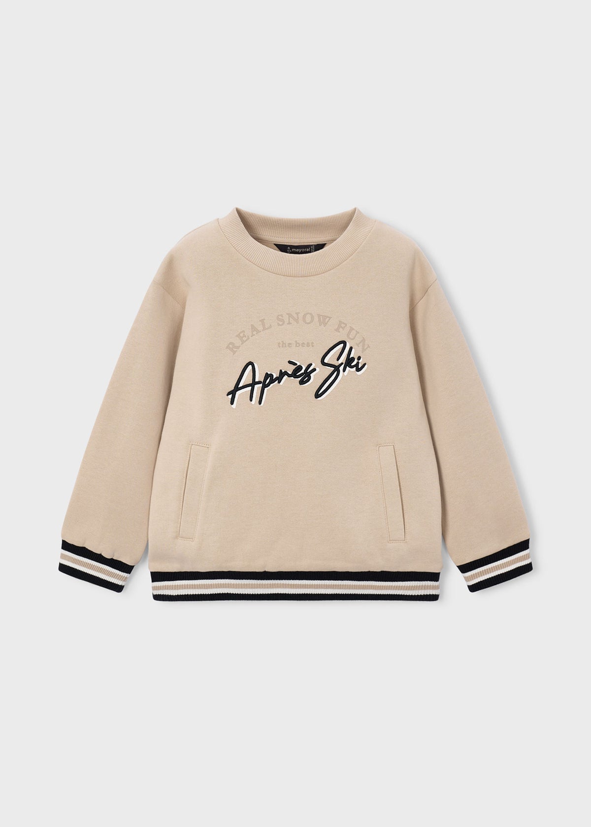 Sudadera bordada niño
