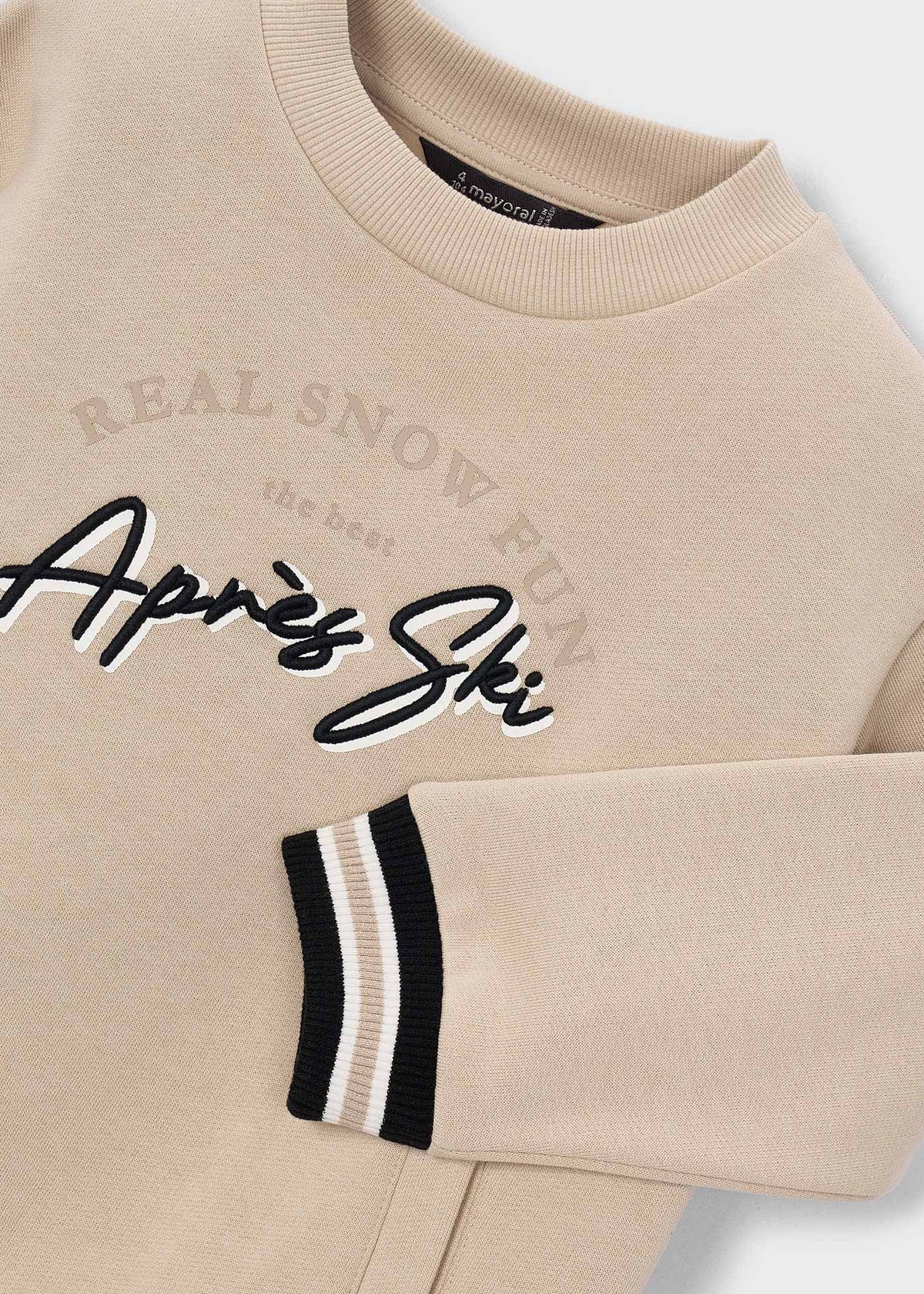 Sudadera bordada niño