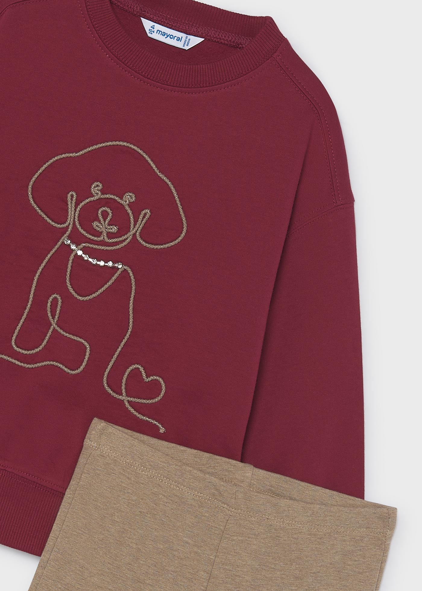 Σετ κολάν φούτερ κορίτσι