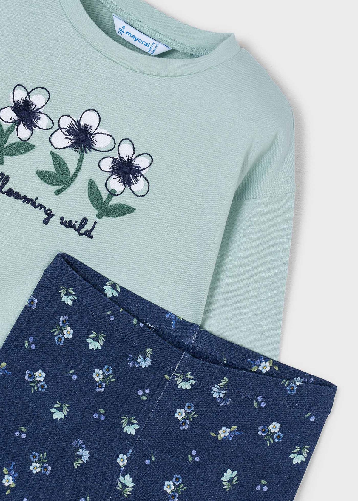 Conjunto legging y camiseta niña
