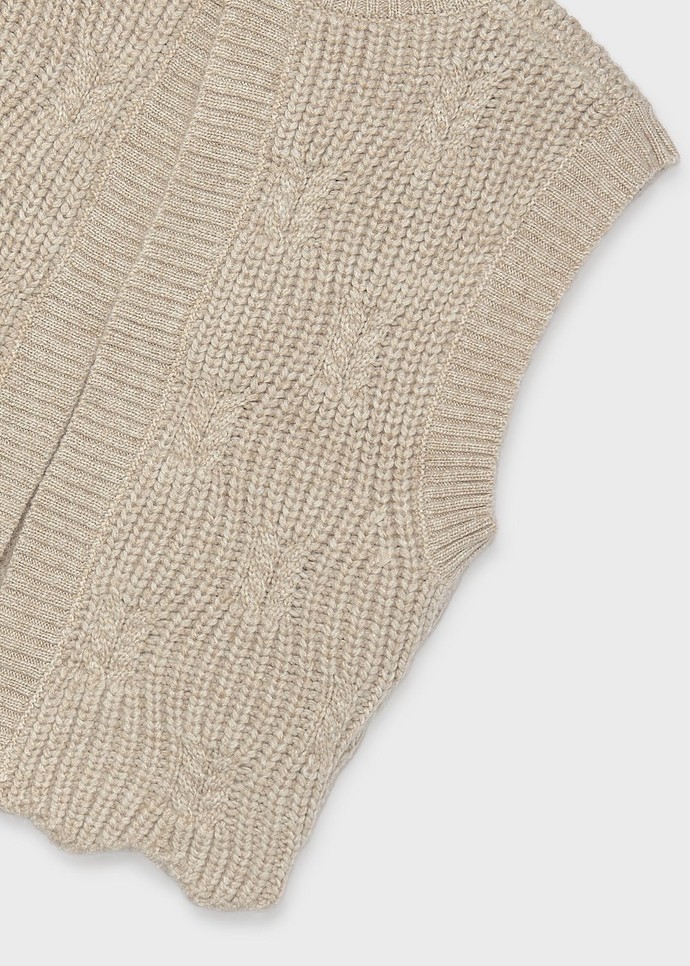 Chaleco tricot chica