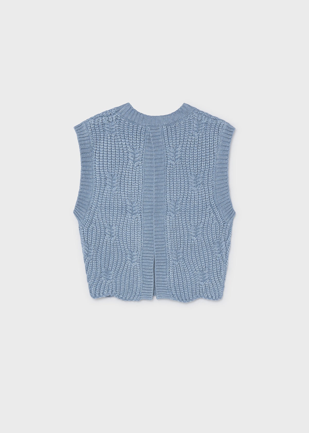 Chaleco tricot chica