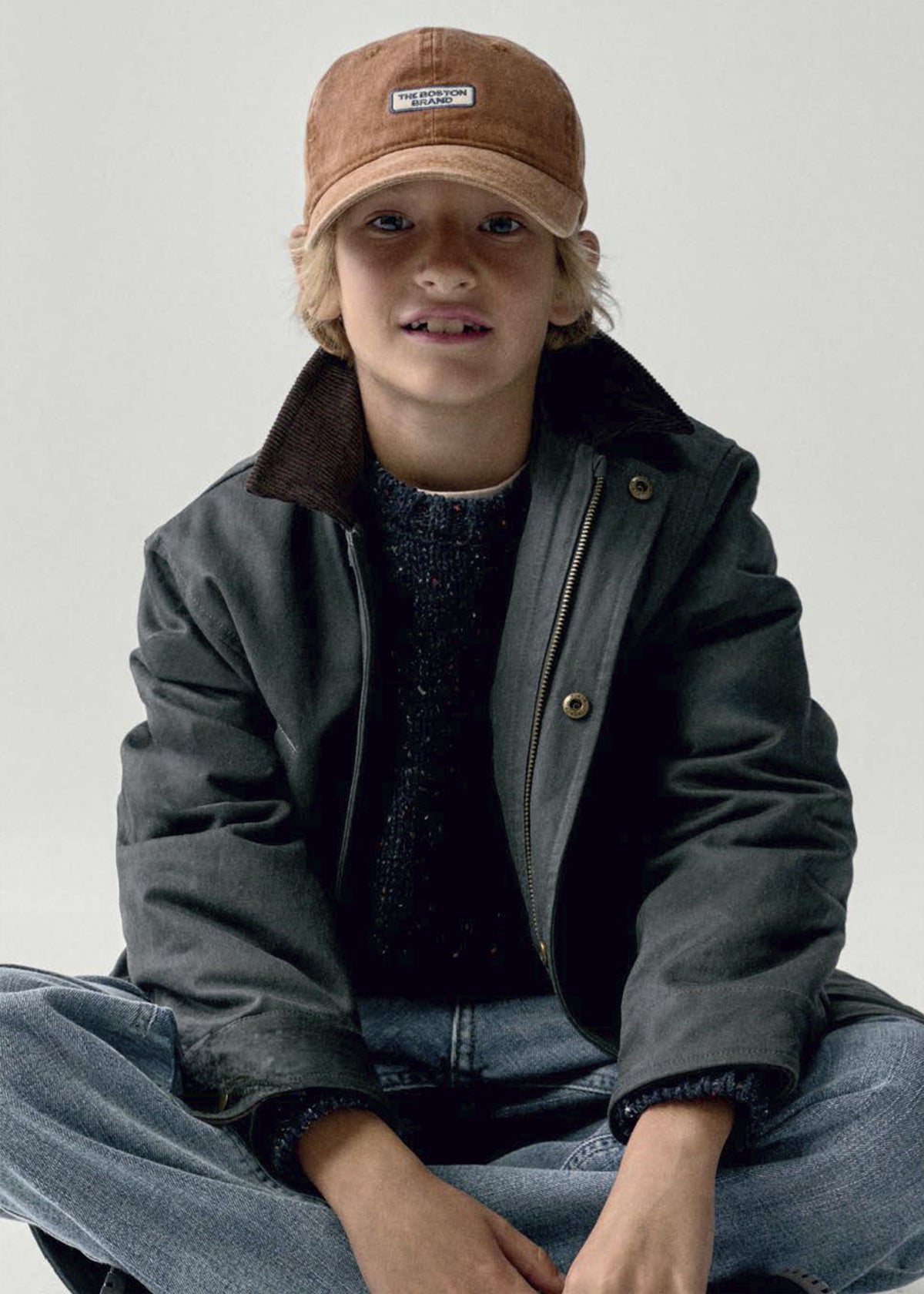 Chaquetón encerado Boston Kids