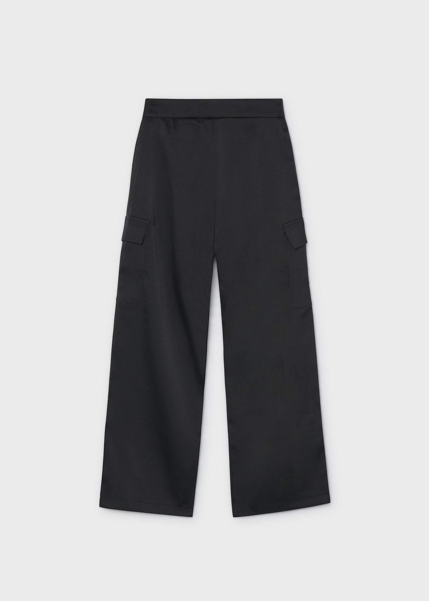 Pantalón cargo satinado chica