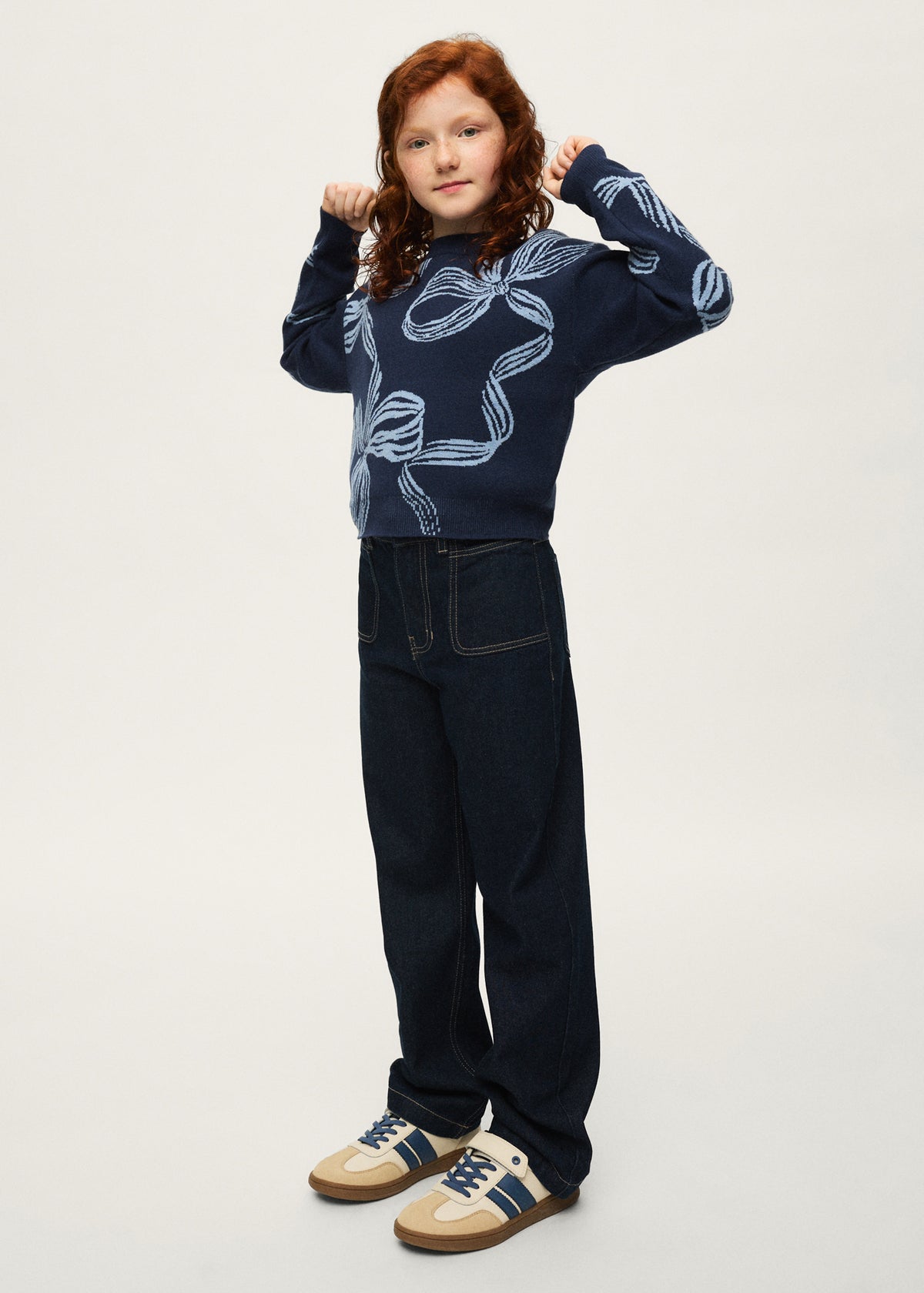 Pantalón relaxed fit chica