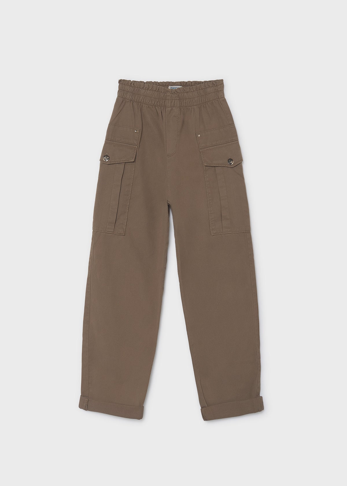 Pantalón sarga bolsillos chica