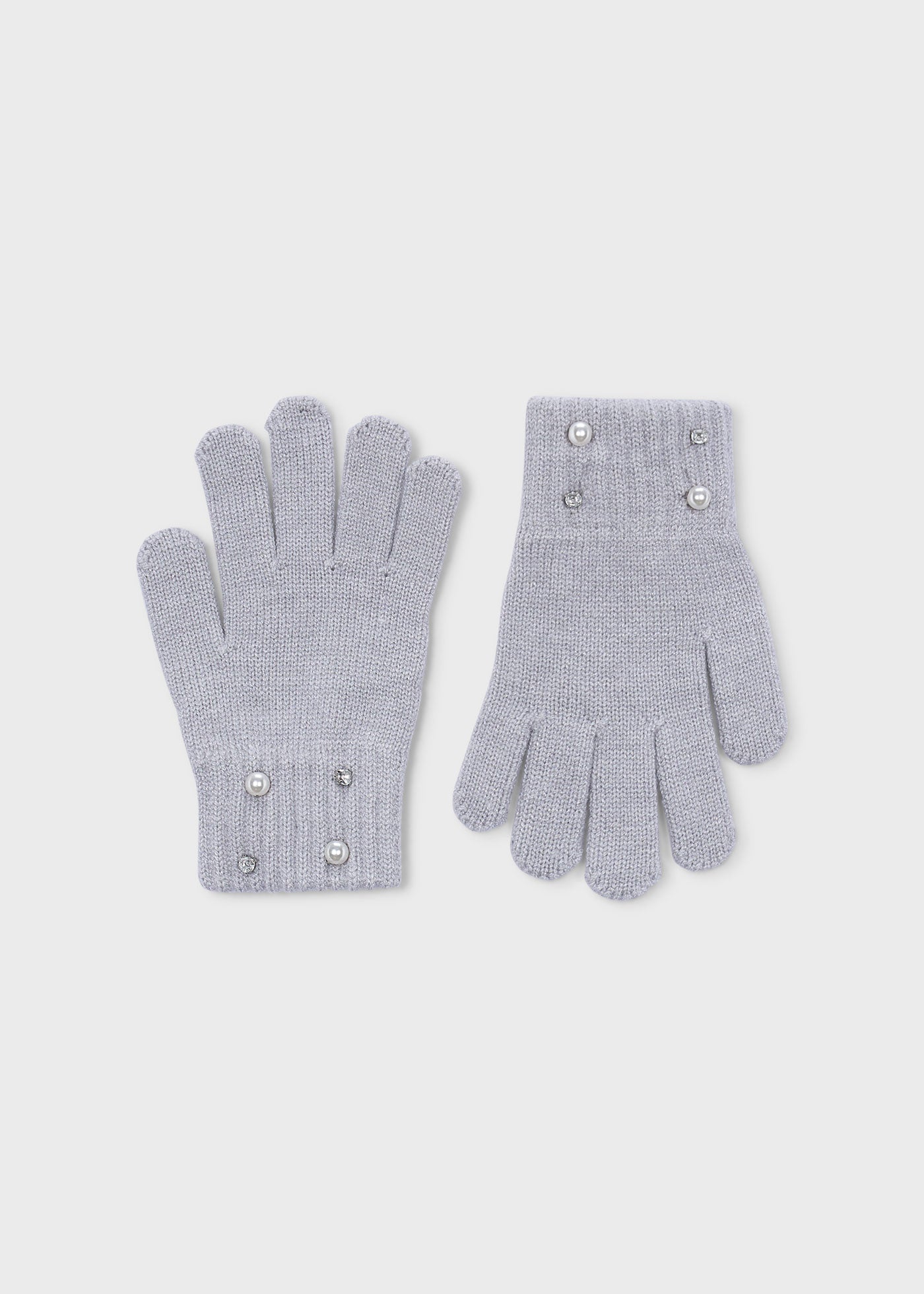 Guantes perlas niña