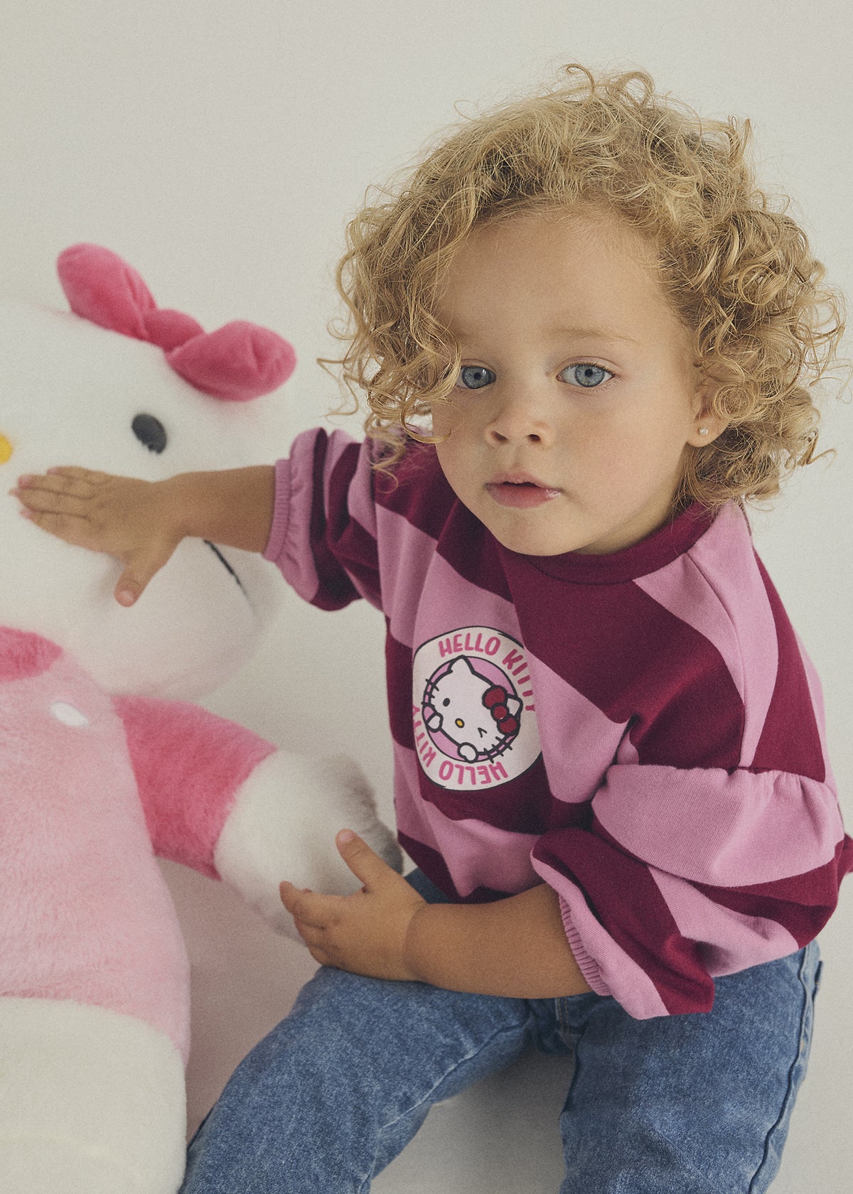 Φούτερ ρίγες μωρό Hello Kitty ®