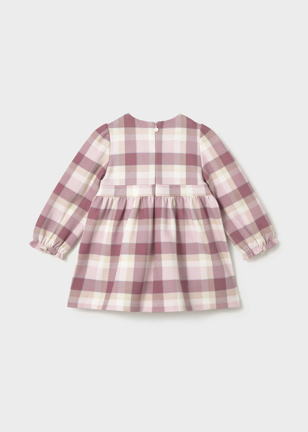 Vestido punto cuadros bebé