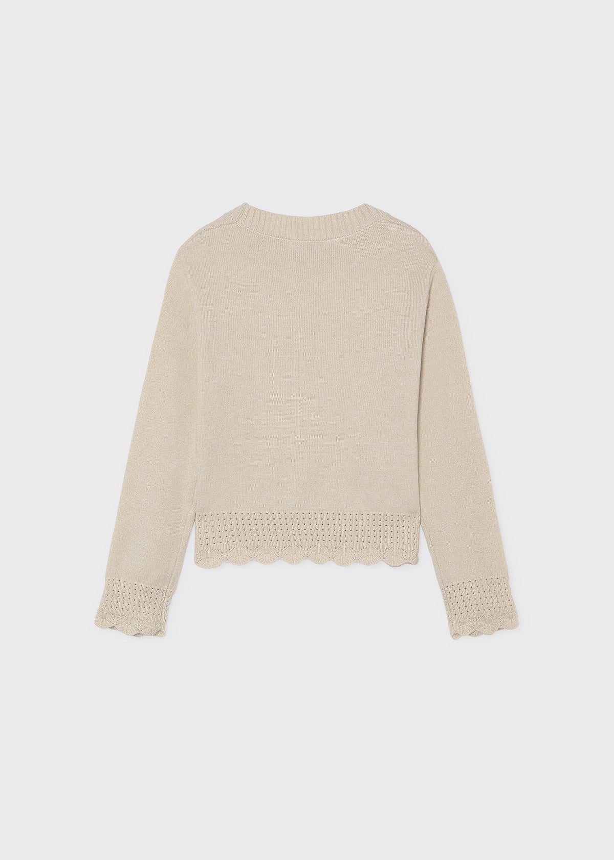 Jersey tricot hilo metalizado chica