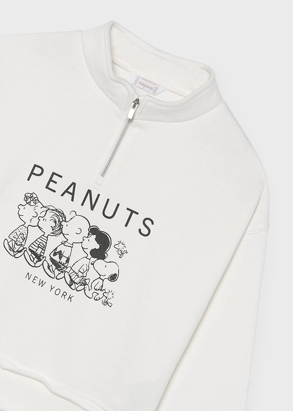 Sudadera crop chica Snoopy Peanuts ®