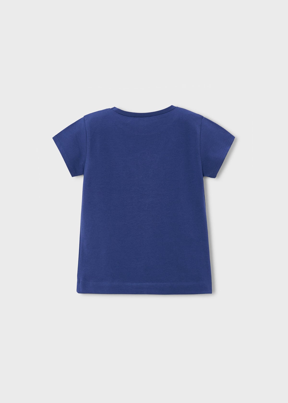 Camiseta básica flor niña