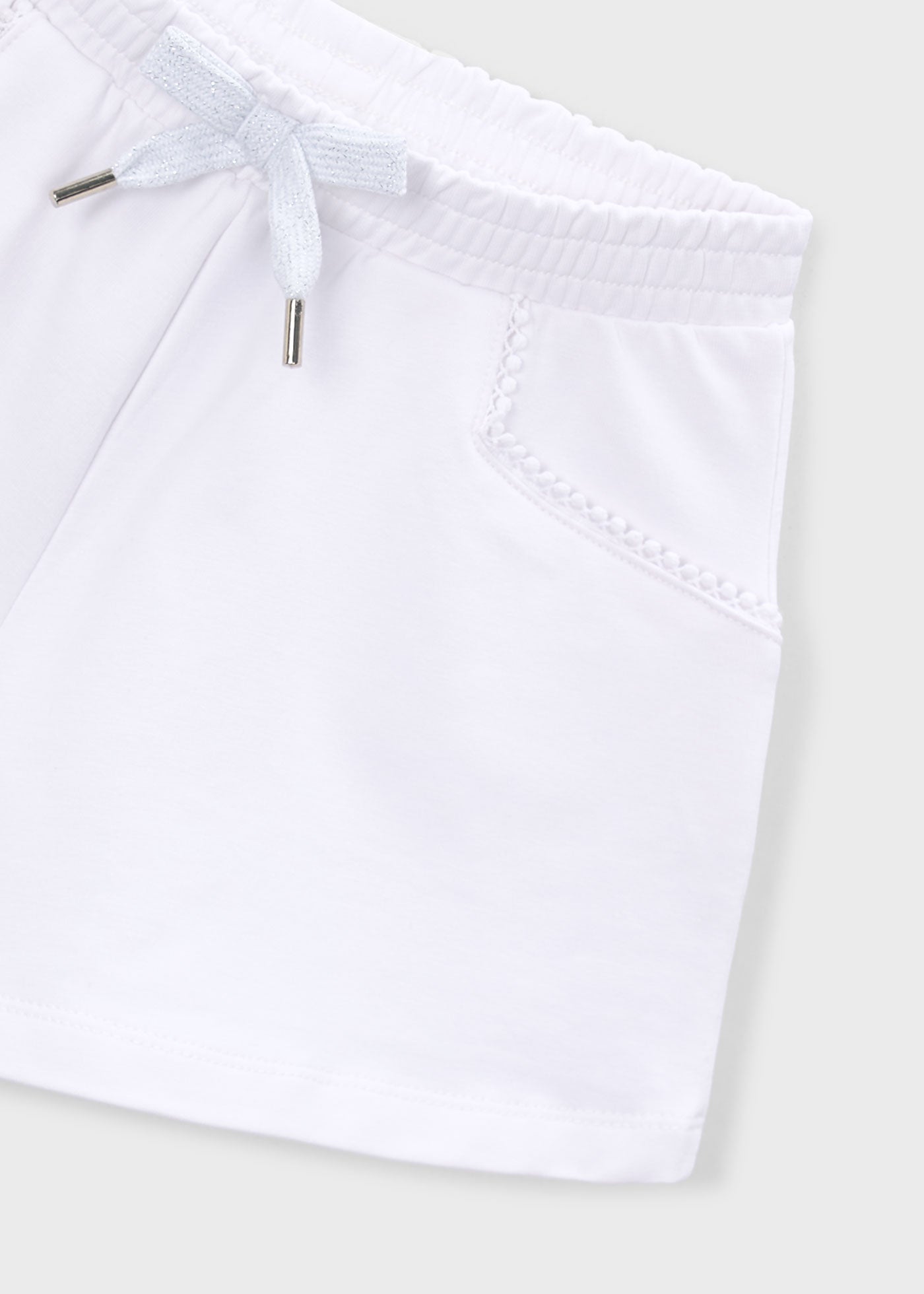 Pantalón corto de chándal básico niña