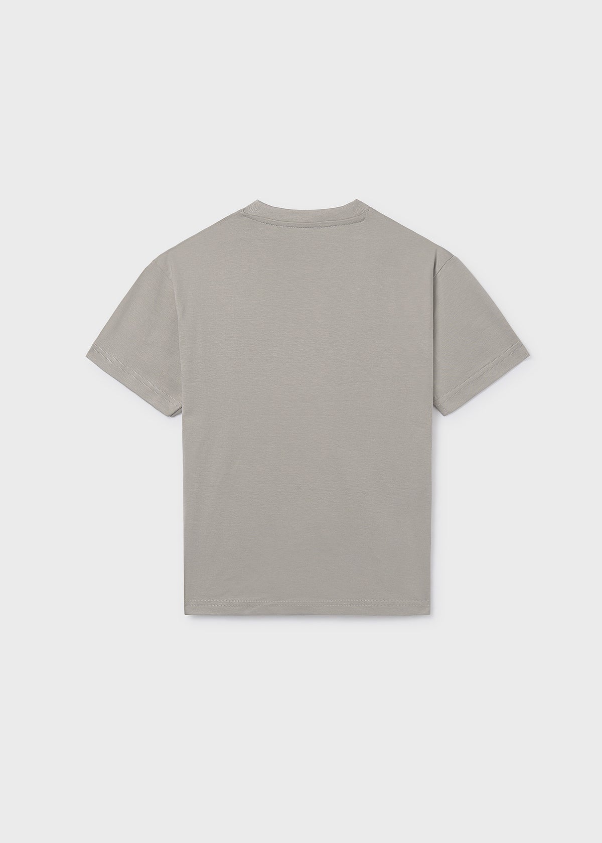 Camiseta letras básica chico