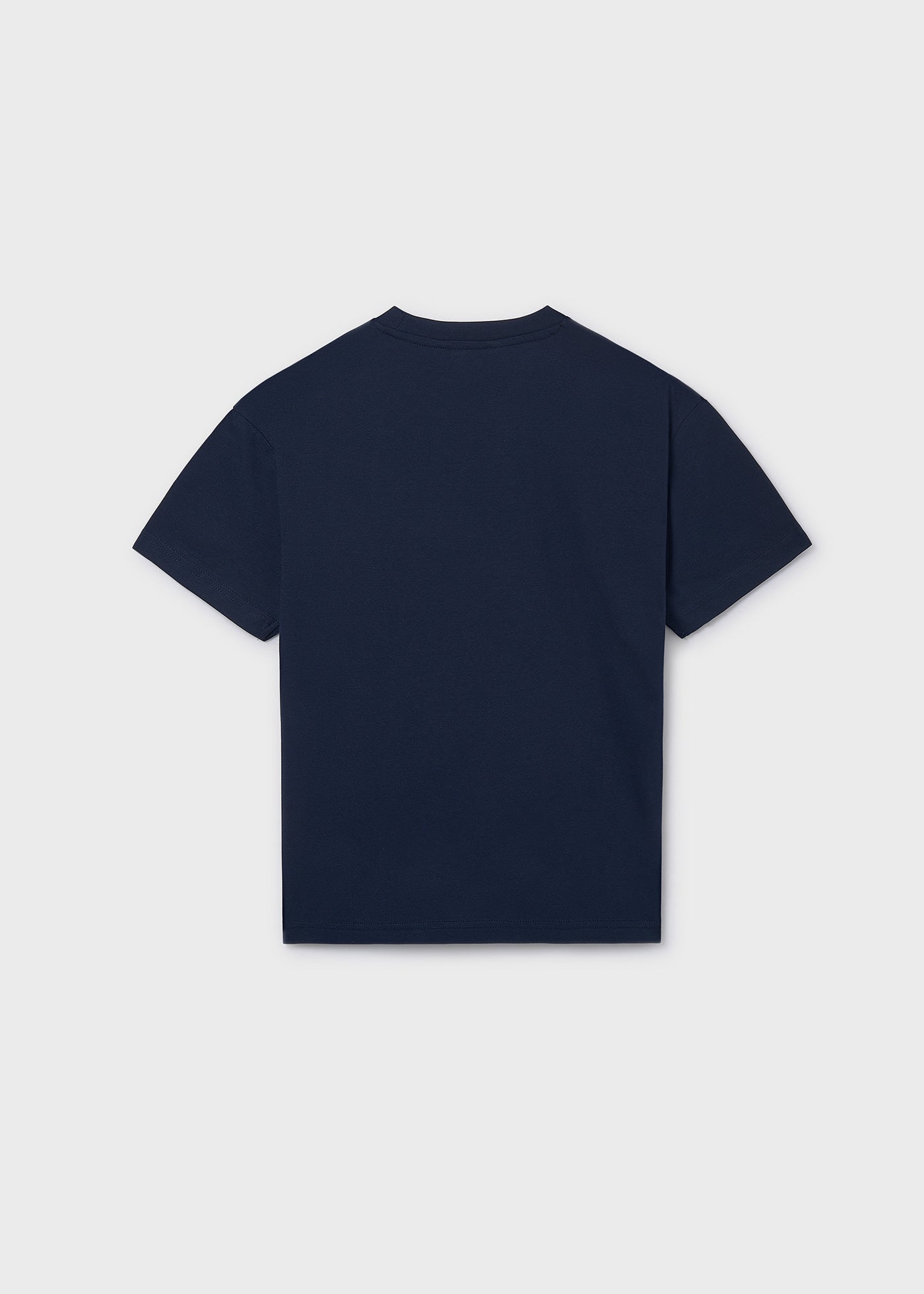Camiseta letras básica chico