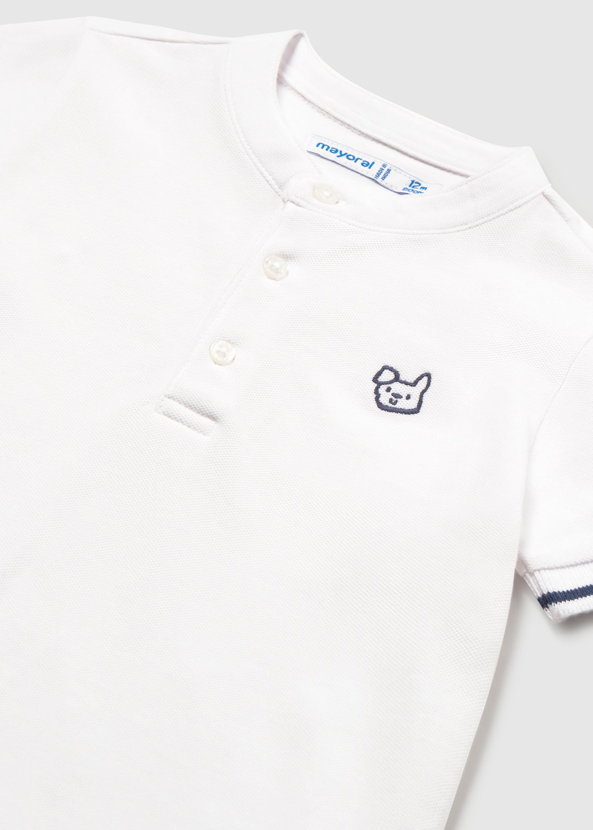Polo cuello mao bebé