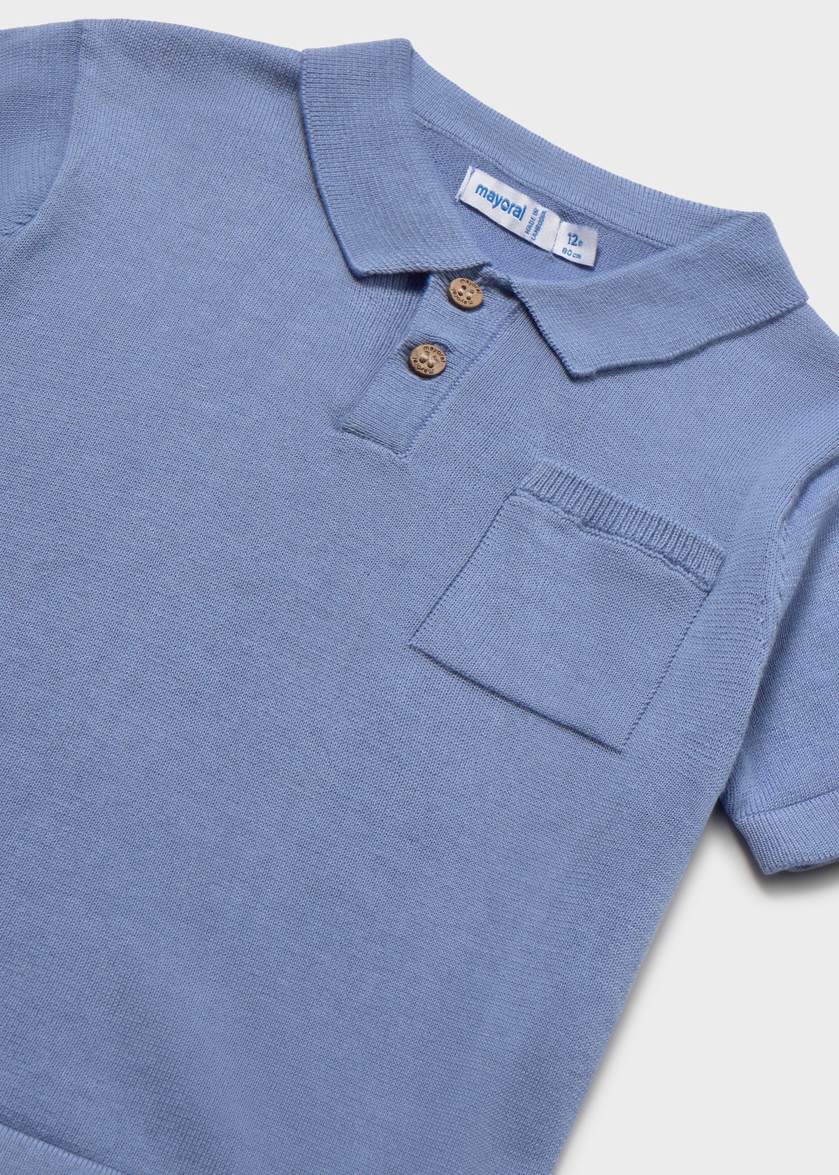 Polo tricot bebé