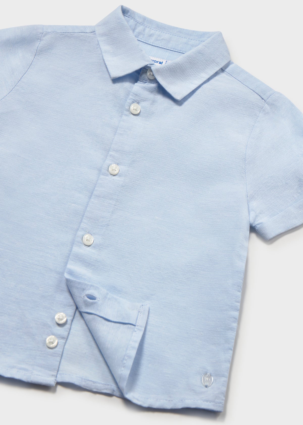 Camisa con lino bebé