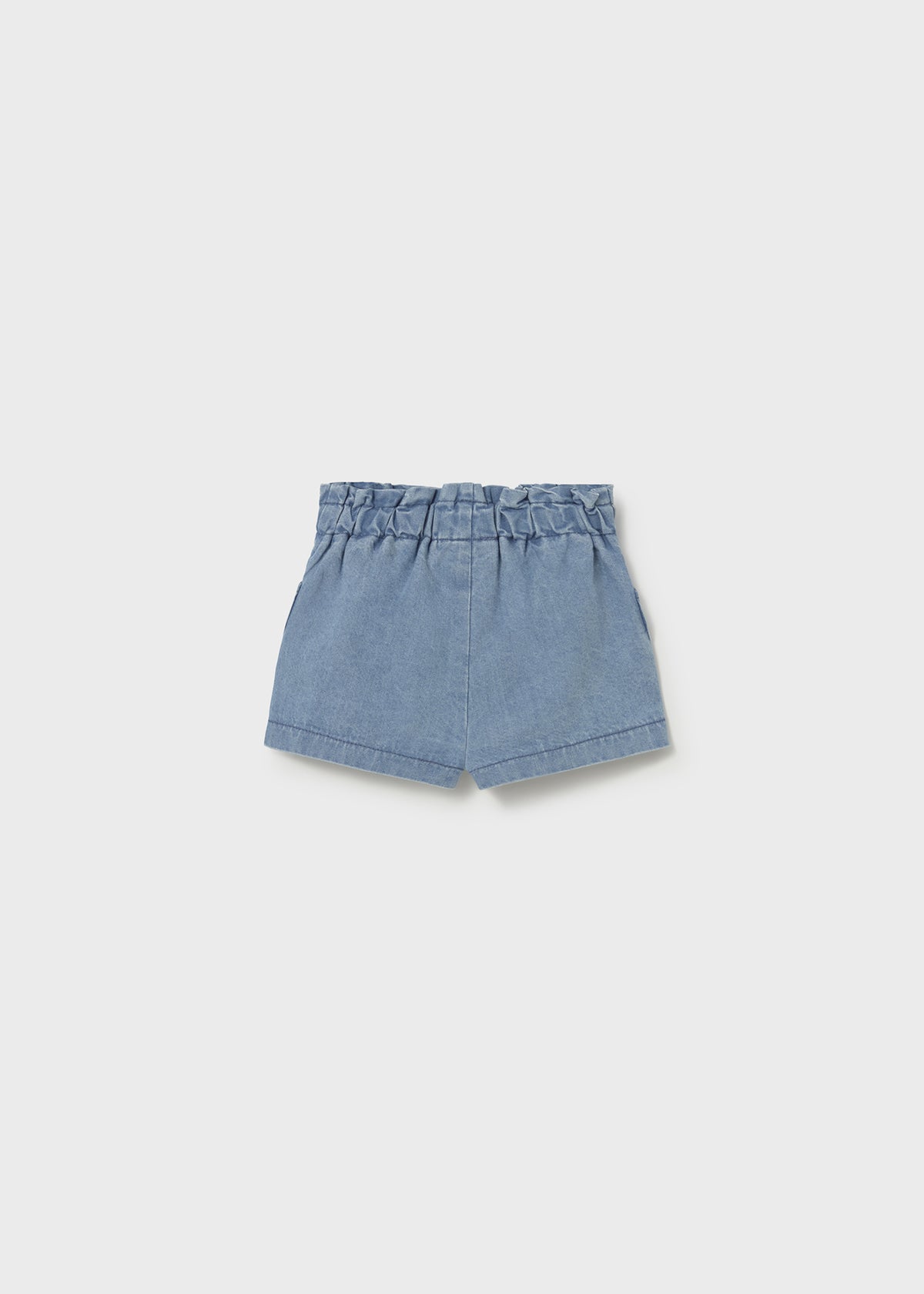 Pantalón corto bolsillos recién nacida