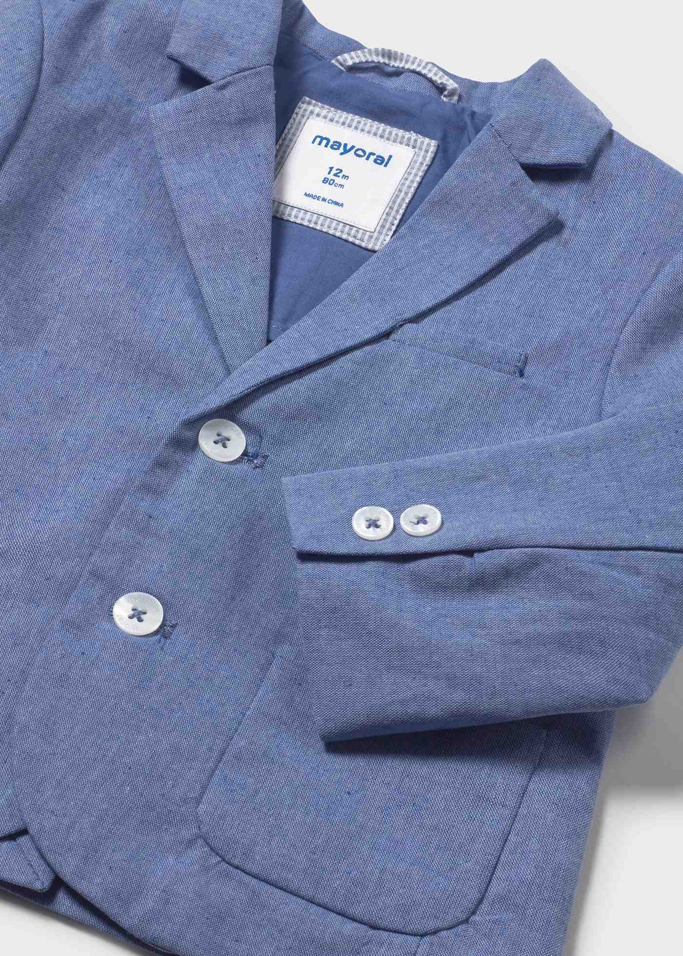 Blazer con lino bebé