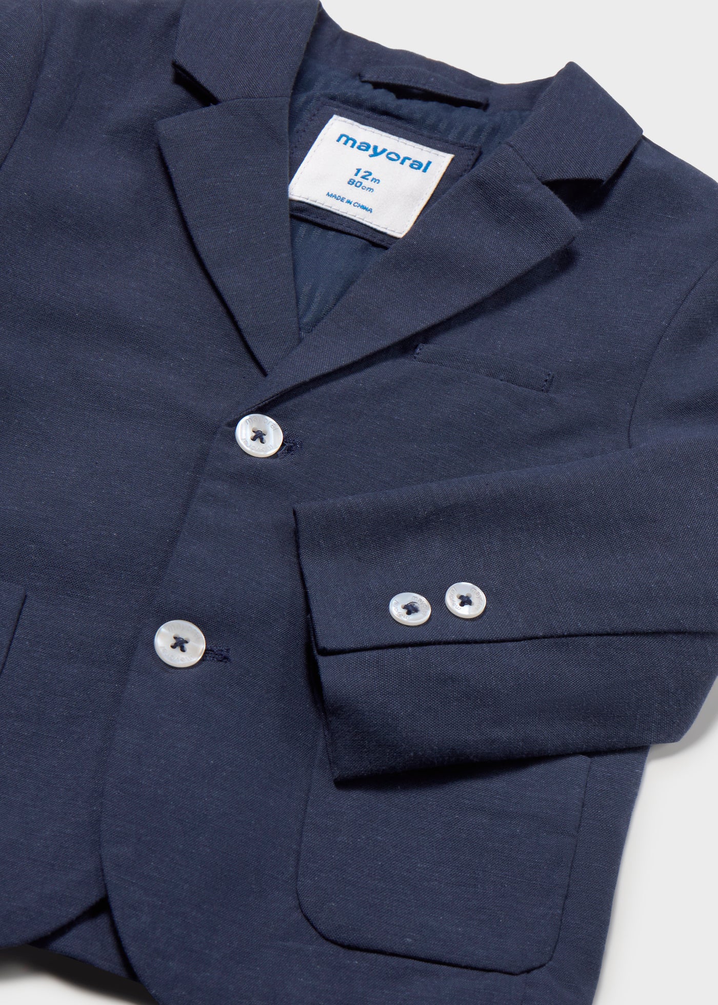 Blazer con lino bebé