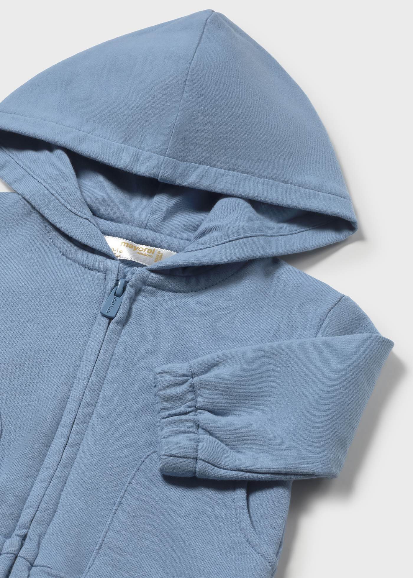 Sudadera cremallera recién nacido