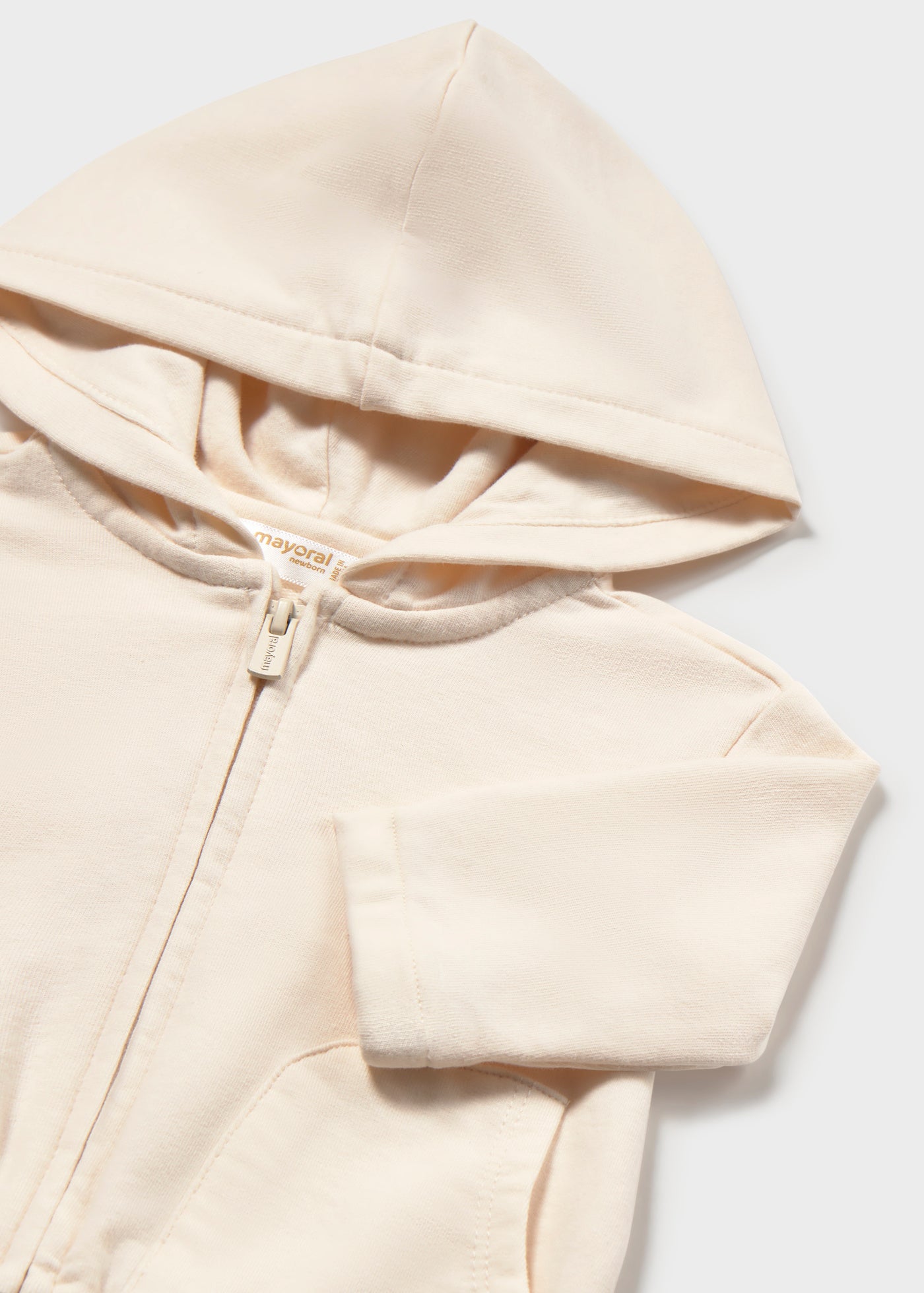 Sudadera cremallera recién nacido