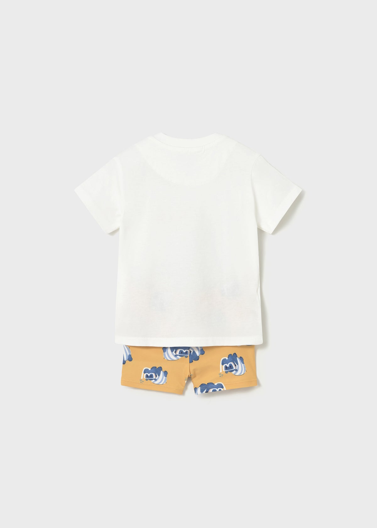 Conjunto bañador y camiseta protección solar bebé