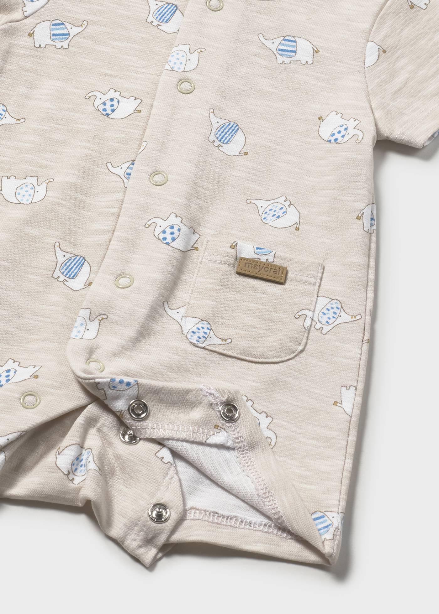 Pijama estampado recién nacido