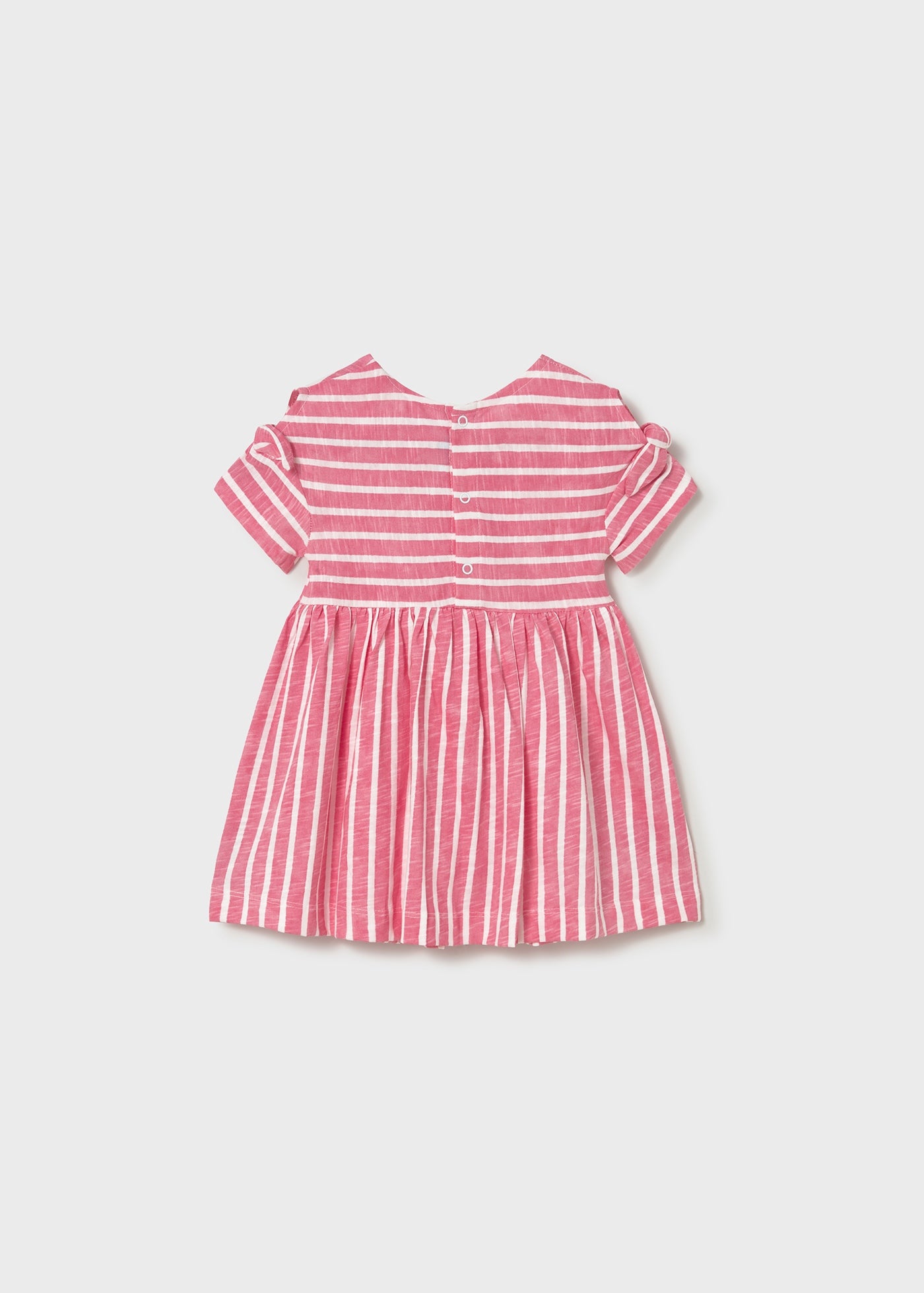 Vestido estampado con bolso bebé